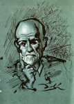 Freud croqué par Dalî {JPEG}